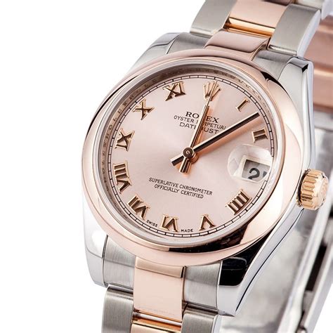 rose gold rolex for ladies